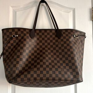 LV neverfull large tote bag